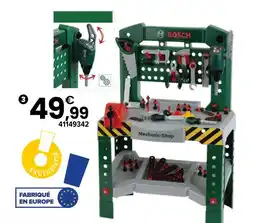 JouéClub Bosch établi avec perceuse à colonne offre