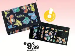 JouéClub Pokémon portefeuille 3 volets offre
