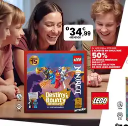 JouéClub Lego ninjago destiny's bounty adventures offre