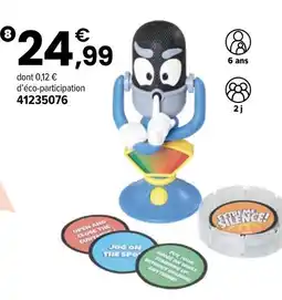 JouéClub Extrême silence offre