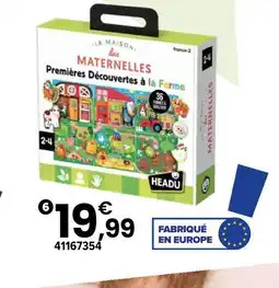 JouéClub Headu la maison des maternelles - premières découvertes à la ferme offre