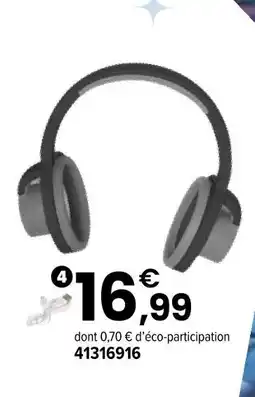 JouéClub Casque audio sans fil offre