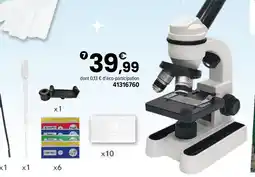 JouéClub Microscope avec accessoires offre