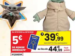 JouéClub Sabre laser de dark maul double lame électronique offre