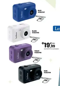 JouéClub Lexibook mini appareil photo digital avec porte-clés offre