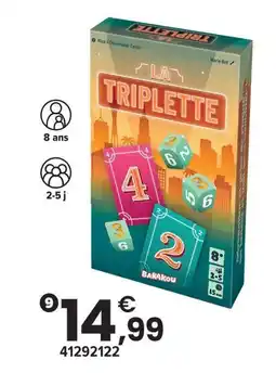 JouéClub Bakakou la triplette offre