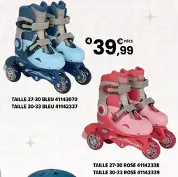 JouéClub Rollers évolutifs 3 roues offre