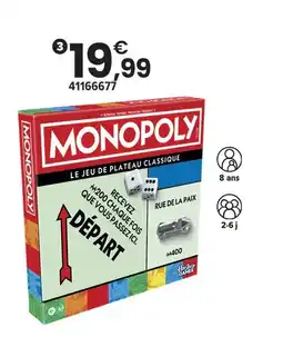 JouéClub Monopoly offre