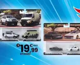 JouéClub Hot wheels coffret car culture premium - 2 véhicules offre