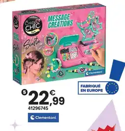 JouéClub Clementoni message creations swiftie offre