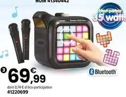 JouéClub Vtech karaoké light party offre