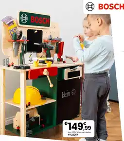 JouéClub Grand établi bosch en bois offre