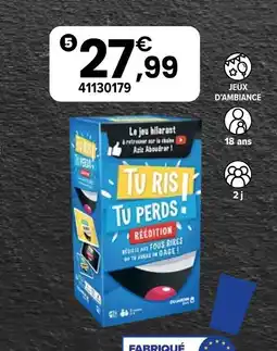 JouéClub Tu ris tu perds ! offre