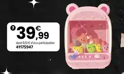 JouéClub Machine à pinces animaux offre