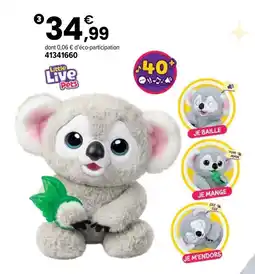 JouéClub Little live pets mon bébé offre