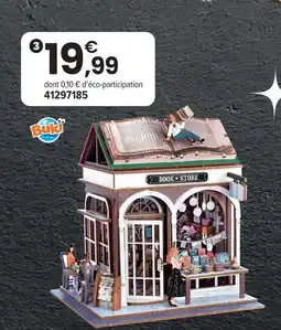 JouéClub Buki librairie diorama offre