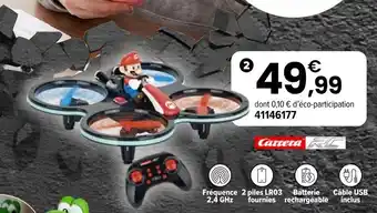 Carrera drone mario