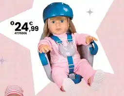 JouéClub Siège de vélo avec casque offre