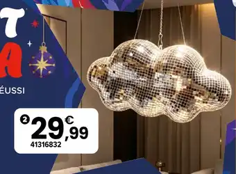 Boule disco nuage