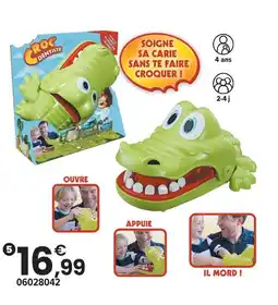 JouéClub Hasbro croc’ dentiste offre