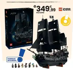 JouéClub Lego 10365 le bateau pirate du capitaine jack sparrow offre