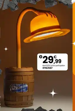 JouéClub Lampe mobile chapeau de paille offre
