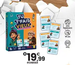 JouéClub Vango tu t’fais vieux offre