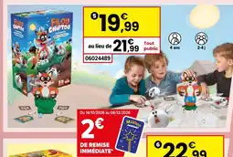 JouéClub Filou chiptou offre