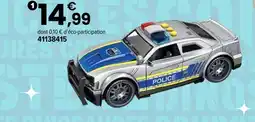 JouéClub Team city voiture de police sons etlumières offre