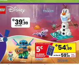 JouéClub Lego 43296 stitch et scrump offre