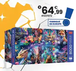 JouéClub Trefl puzzle colorful world 8000 pièces offre