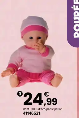 JouéClub Bébé bisou offre
