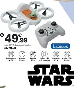 JouéClub Grogu volant télécommandé le pod de grogu offre
