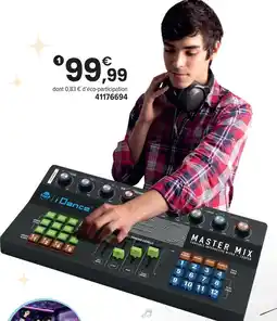 JouéClub Master mix table de mixage et looper portable interactive offre