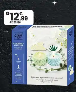 JouéClub Crea & cie kit bougies et poteries offre