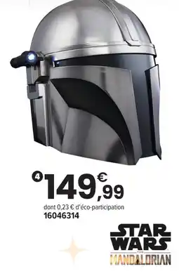 JouéClub The mandalorian casque électronique offre