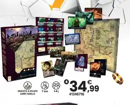 JouéClub Escape game anneau de sauron offre