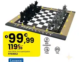 JouéClub Jeu d’échecs électronique offre