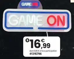 JouéClub Néon game on offre