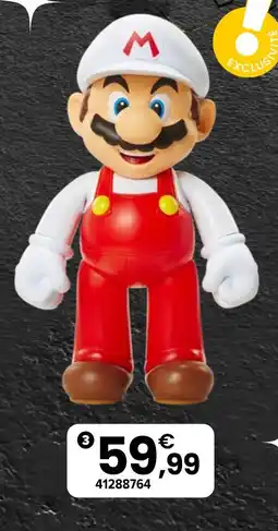 JouéClub Nintendo super mario figurine mario de feu 50 cm offre