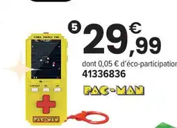 JouéClub Pac-man pixel pocket pro pac-man offre