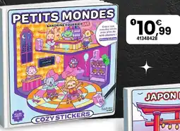 JouéClub Cozy stickers petits mondes offre