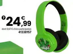 JouéClub Minecraft casque bluetooth offre