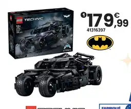 JouéClub Lego 42239 batmobile tumbler offre