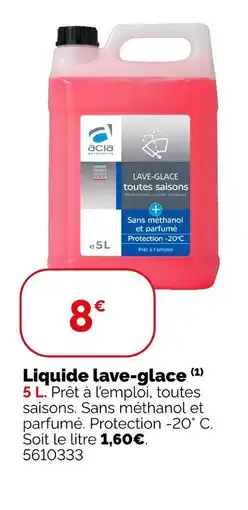 Weldom Acia liquide lave-glace offre