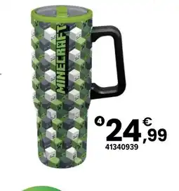 JouéClub Mug isotherme iconicmono minecraft 920 ml offre