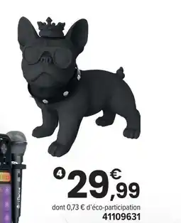JouéClub Enceinte bluetooth funky bull noir offre