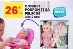 Stokomani Coffret poupon et sa peluche offre