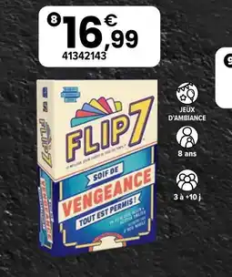 JouéClub Flip 7 soir de vengeance offre