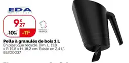 Weldom Eda pelle à granulés de bois 1 l offre